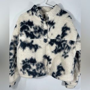 Wild Fable tie-dye fuzzy sweater